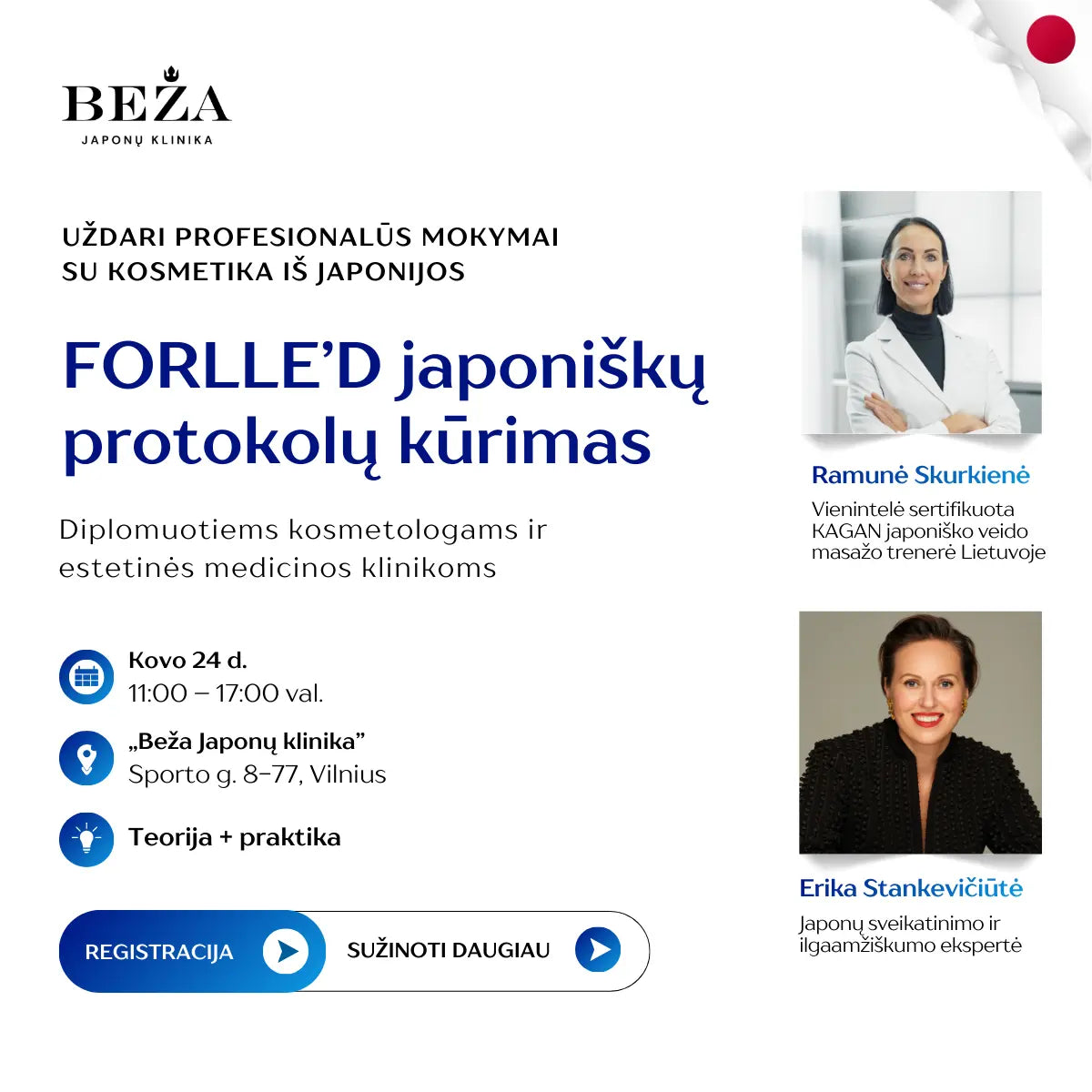 „FORLL‘ED“ JAPONIŠKŲ PROTOKOLŲ KŪRIMAS BEŽA