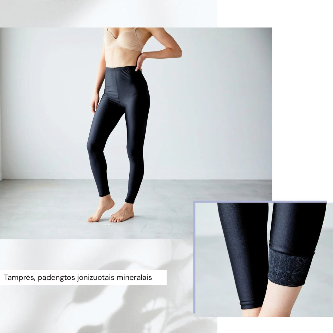 FEALENA japoniškos tamprės, padengtos jonizuotais mineralais Fealena