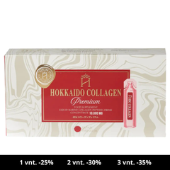 Hokkaido Collagen Premium. Gyvas jūrinės kilmės kolagenas N15