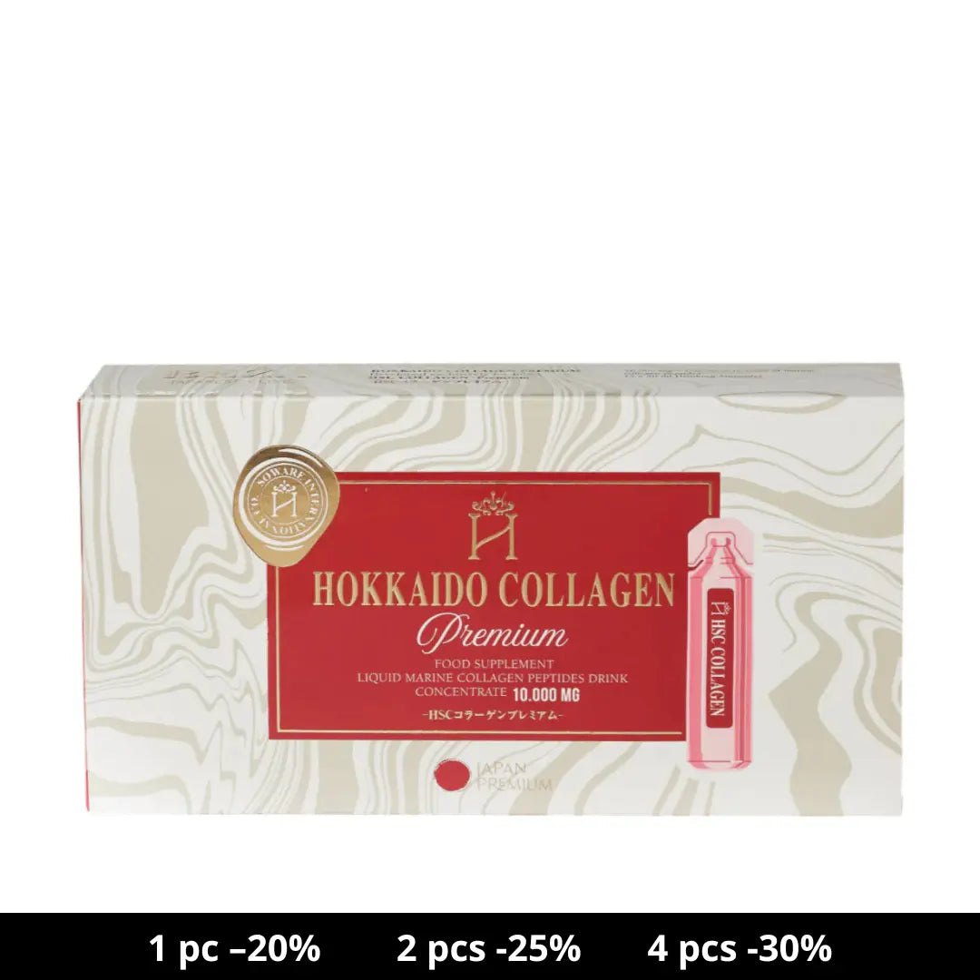 Hokkaido Collagen Premium. Gyvas jūrinės kilmės kolagenas N15 Soware International Co.Ltd.