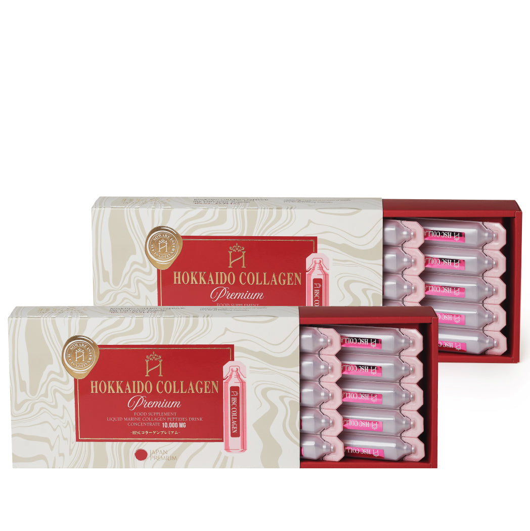 Hokkaido Collagen Premium gyvas jūrinis kolagenas N30 (2xN15) Soware International Co.Ltd.