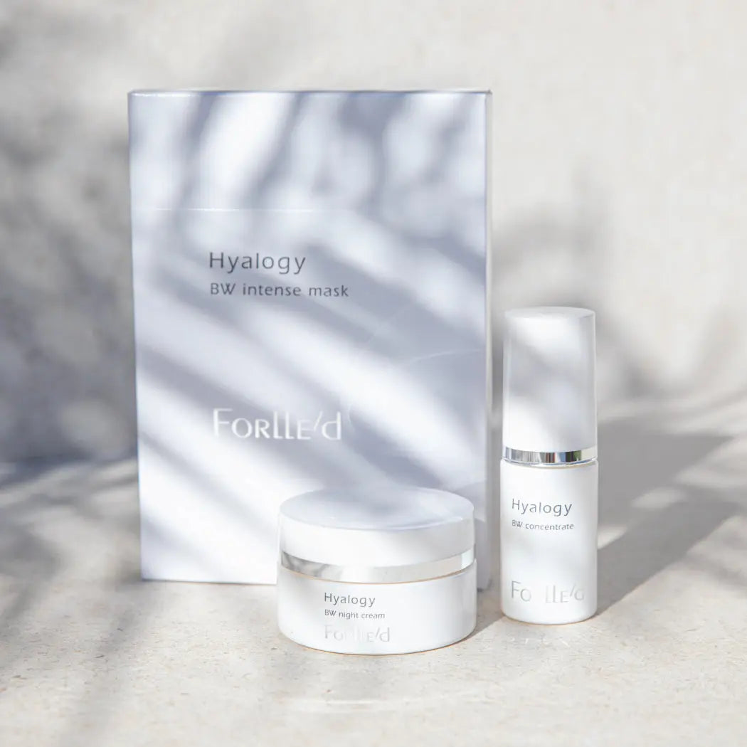 Hyalogy BW Night Cream, 50 ml - švytėjimą suteikiantis naktinis kremas nuo pigmentinių dėmių Forlle&