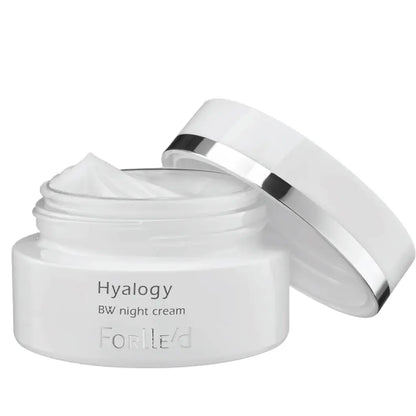 Hyalogy BW Night Cream, 50 ml - švytėjimą suteikiantis naktinis kremas nuo pigmentinių dėmių Forlle&