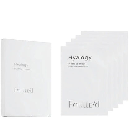 Hyalogy P-effect Sheet. Stangrinanti paakių kaukė su perlų proteinais, N8 Forlle&
