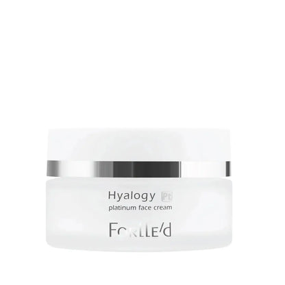 Hyalogy Platinum Face Cream. Prabangus jauninantis ir švytėjimą suteikiantis kremas su jonizuota platina Forlle&