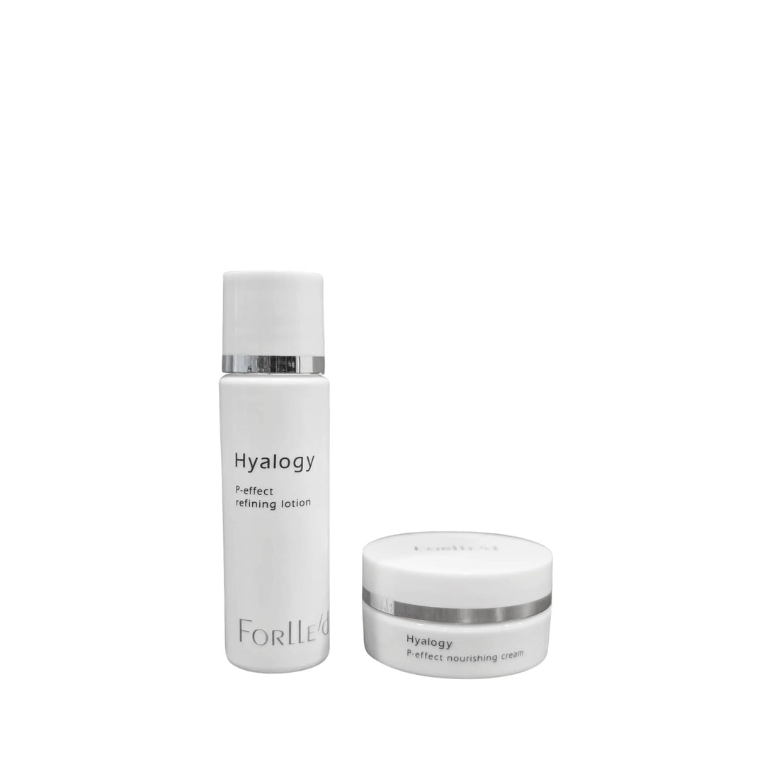 Hyalogy Refining lotion ir Nourishing Cream. Mažos talpos kelioninis rinkinukas Forlle&