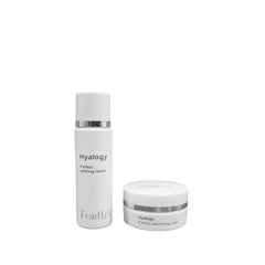 Hyalogy Refining lotion and Nourishing Cream. Kelioninis rinkinukas sausai odai
