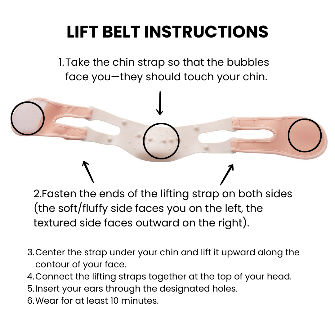 Kogao Face Lift Up Belt. Veido formavimo korsetas Beza home