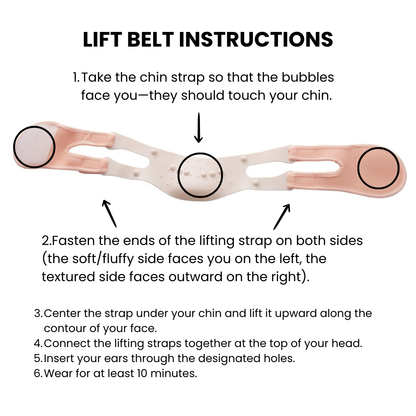 Kogao Face Lift Up Belt. Veido formavimo korsetas Beza home