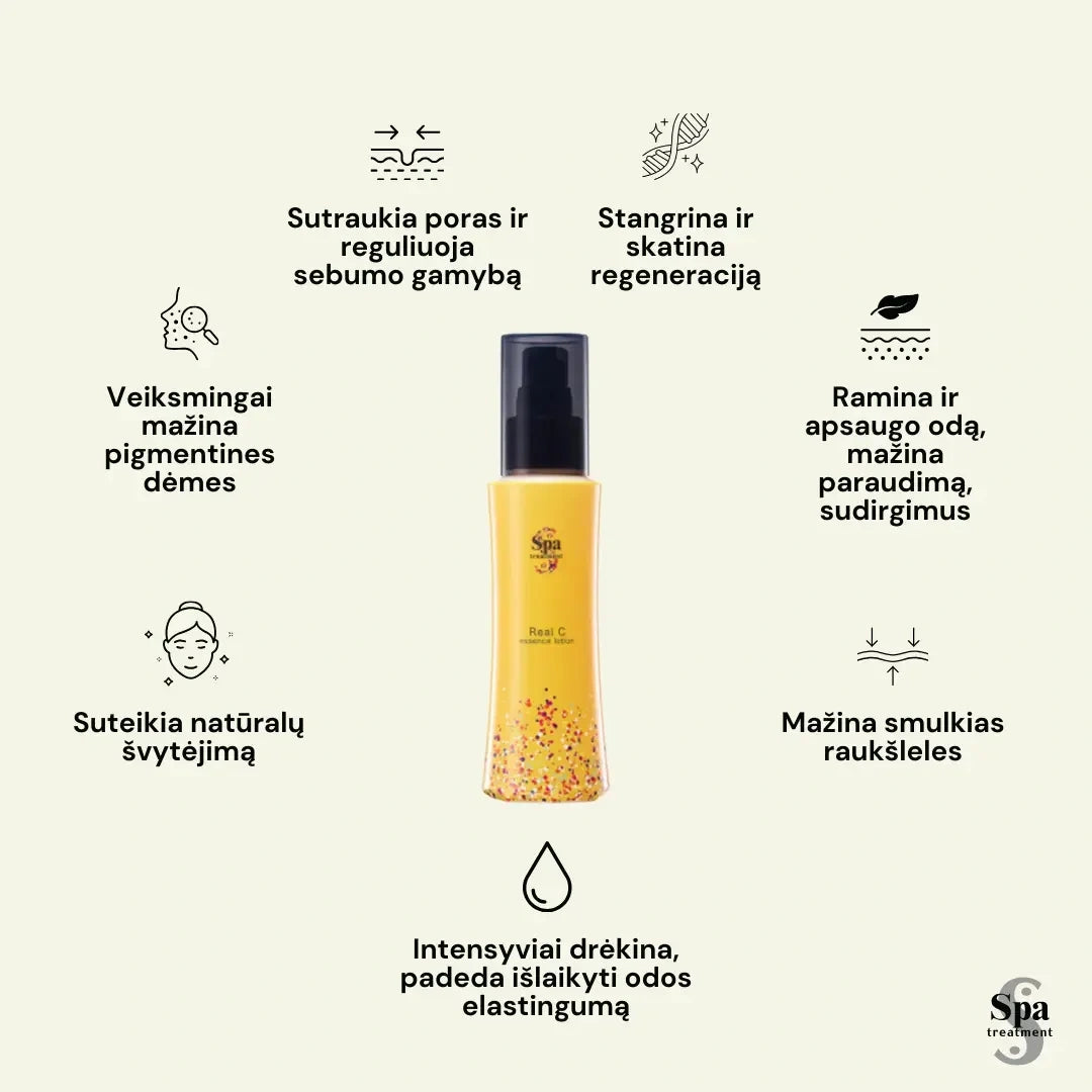 Spa Treatment Real C Essence Lotion – Retinol and Vitamin C Essence-Lotion, 100 ml