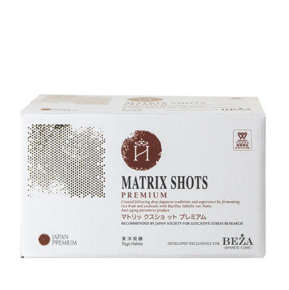 MATRIX PREMIUM SHOTS. Fermentuotų ryžių luobelių ir sojų pupelių (Natto) ekstraktas, 30x10ml Toyo Hakko