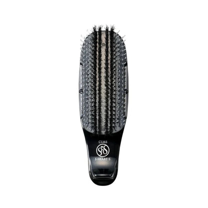 S-Heart-S Scalp Brush CURE juodos plaukų šukos trumpu antgaliu
