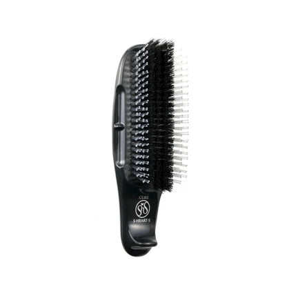 S-Heart-S Scalp Brush CURE juodos plaukų šukos trumpu antgaliu