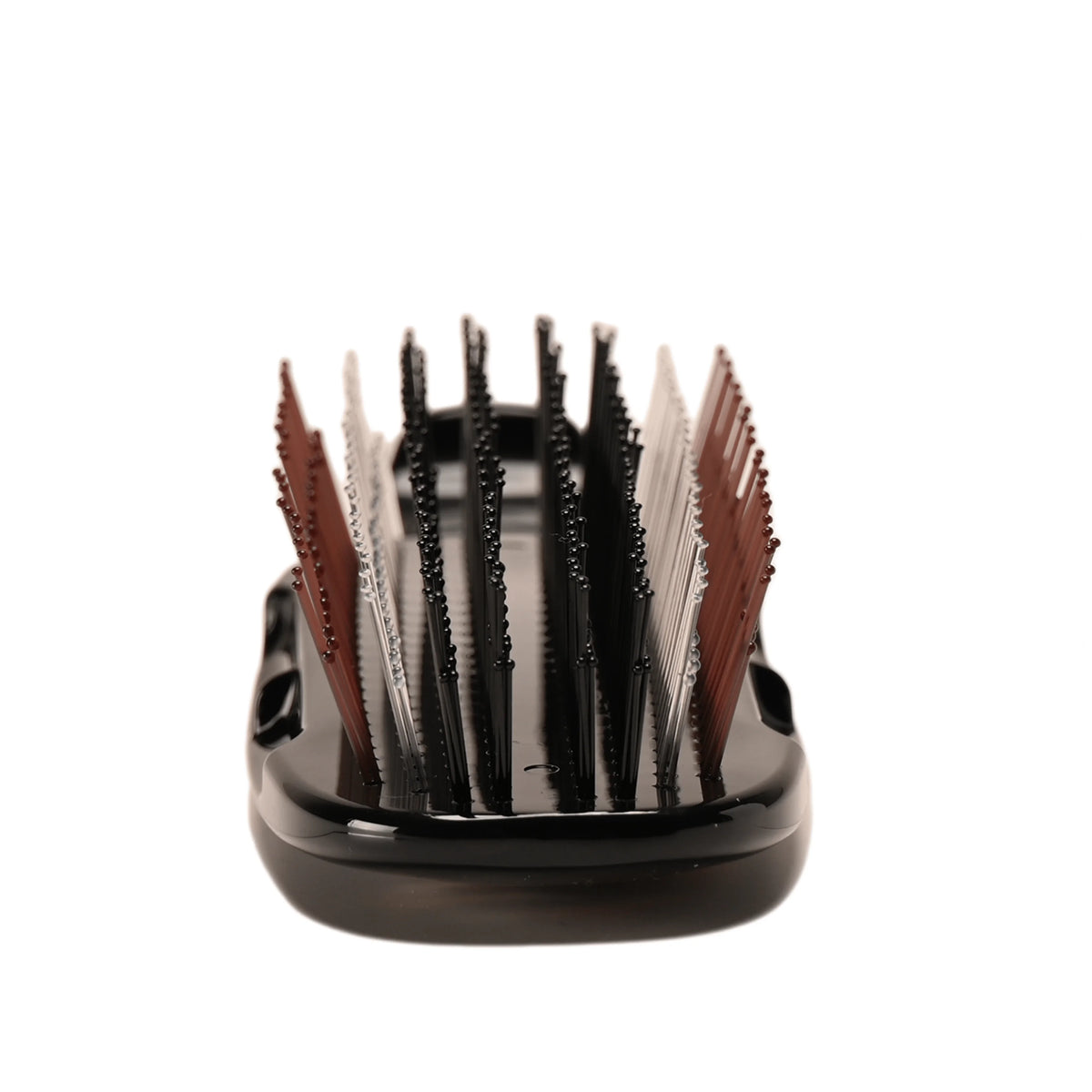 S-Heart-S Scalp Brush Makie Hairbrush with a Hand-Painted Back