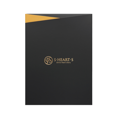 S-Heart-S Premium Long Gift box plaukų šukos S-Heart-S