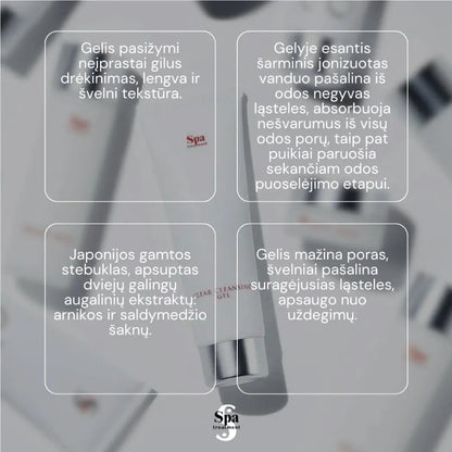 Spa Treatment ABSO Water Clear Cleansing Gel. Veido prausiklis, 120 ml Spa Treatment