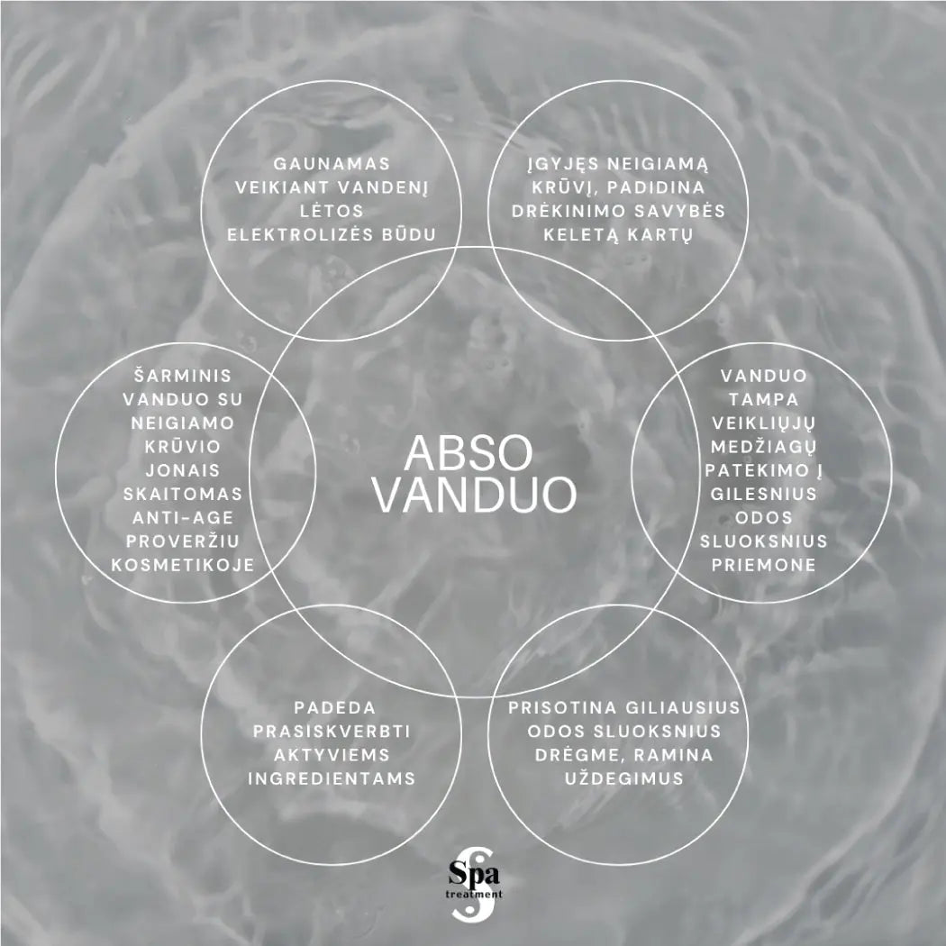 Spa Treatment ABSO Water Clear Cleansing Gel. Veido prausiklis, 120 ml Spa Treatment