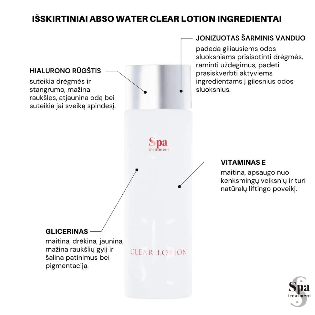 Spa Treatment ABSO kosmetikos priežiūros rinkinys sausai odai Spa Treatment