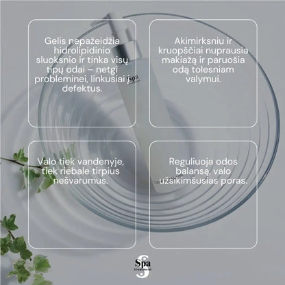 Spa Treatment Cleansing Gel G. Japoniškas valymo gelis G, 150 ml Spa Treatment