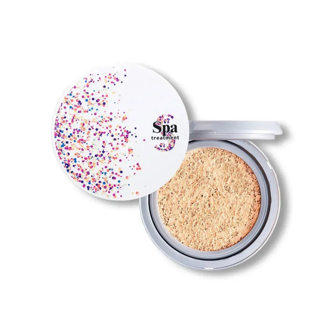 Spa Treatment Glow Cushion Foundation Set with SPF50, PA++++, + GIFT