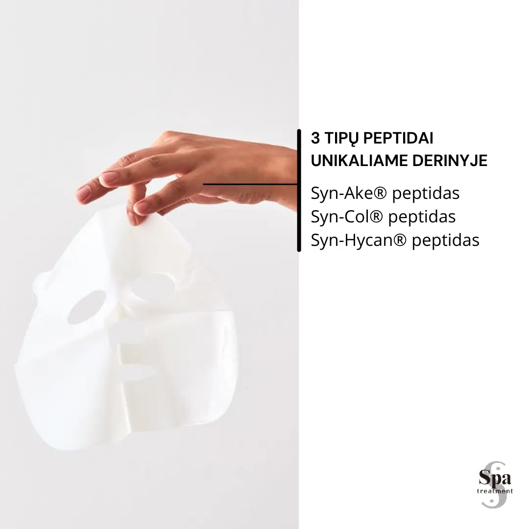 Spa Treatment NMN Face Sheet Mask 1 vnt. jauninanti lakštinė veido kaukė Spa Treatment