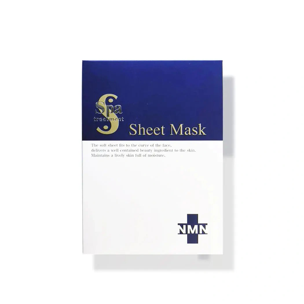Spa Treatment NMN Face Sheet Mask – Moisturizing sheet face mask, 4 Pcs