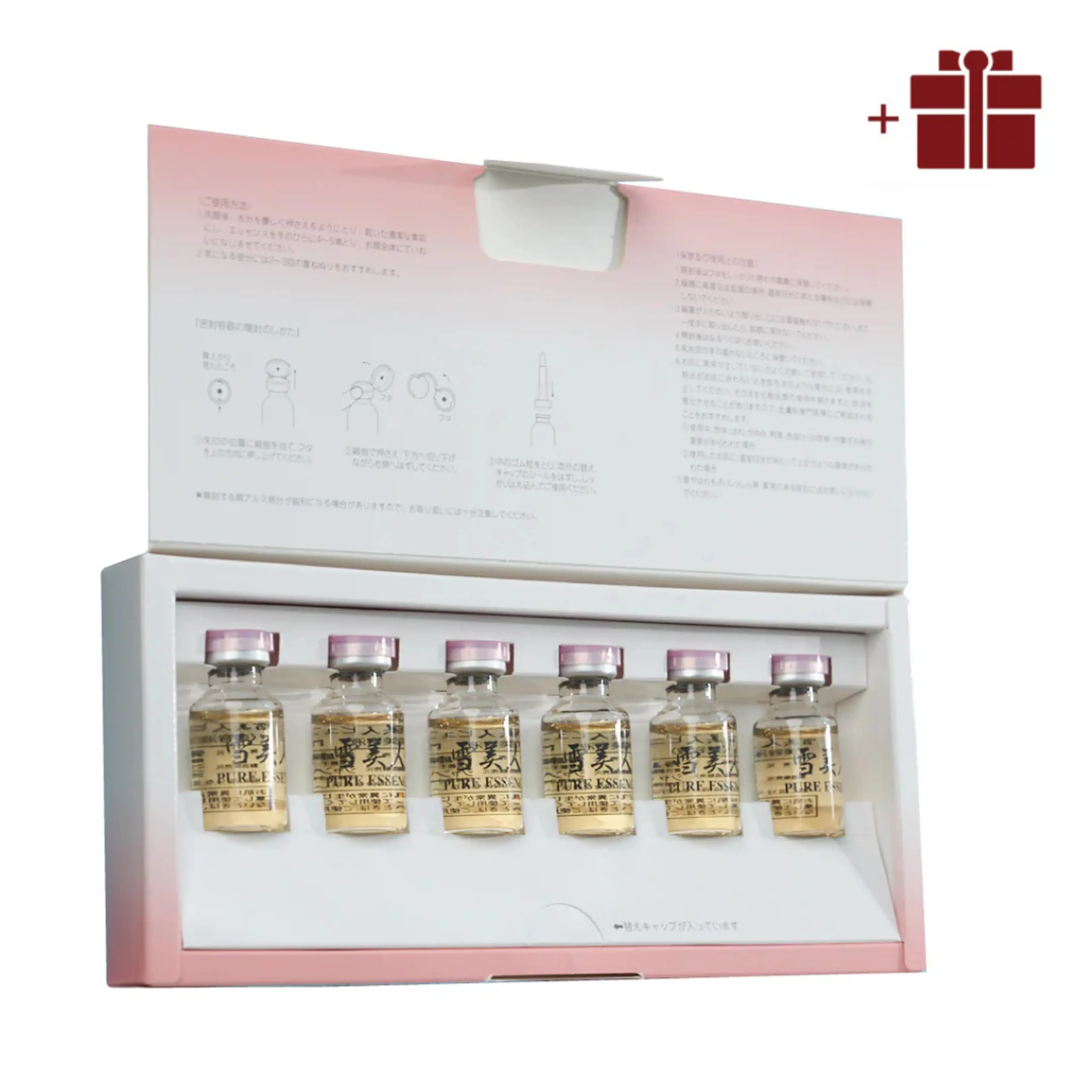 YUKOBI Pure Essence koncentruotas serumas su placenta YUKOBI