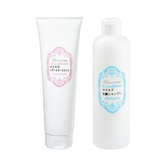 Yukobi Hair Care Set: Shampoo and Conditioner with Placenta, Sulfate-Free. Suitable for Sensitive Scalp.