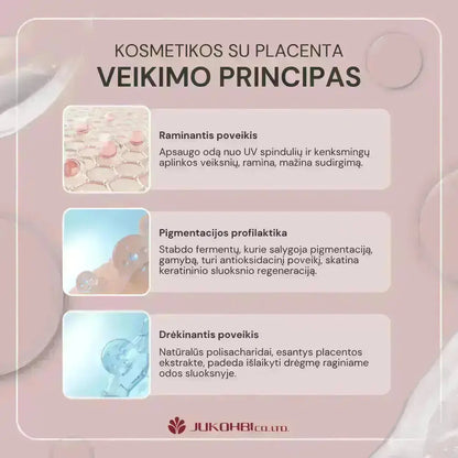 YUKOBI Crystal Soap. Sejas balinošās ziepes. Mazgāšanas līdzeklis ar placentu