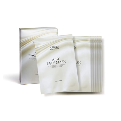 AXXZIA Beauty Force Airy Face Mask – Sheet Face Mask with Silk