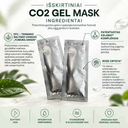 CELABIO CO₂ – Japanese foaming gel mask for skin radiance