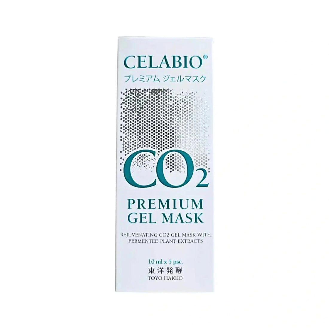 CELABIO CO₂ – japoniška putojanti gelio kaukė odos švytėjimui