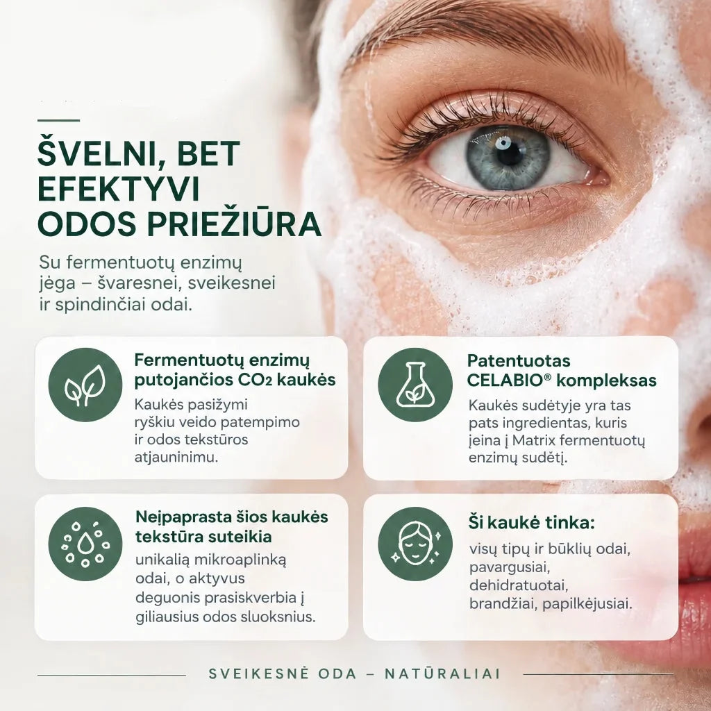 CELABIO CO₂ – Japanese foaming gel mask for skin radiance