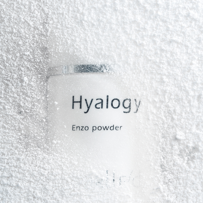 Hyalogy Enzo Powder – ensüümpulber õrnaks ensümaatiliseks nahapuhastuseks, 30 g