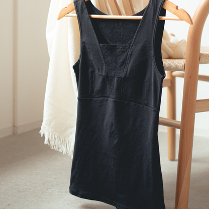 FEALENA Sleeveless Fit Inner. Japoniškas Longevity topas su nugaros korseto sistema