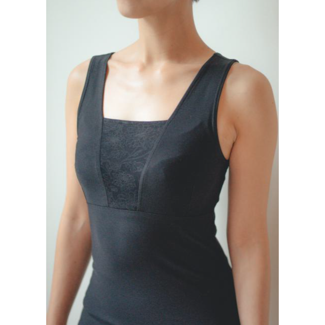FEALENA Sleeveless Fit Inner. Japanese longevity top with a back corset system