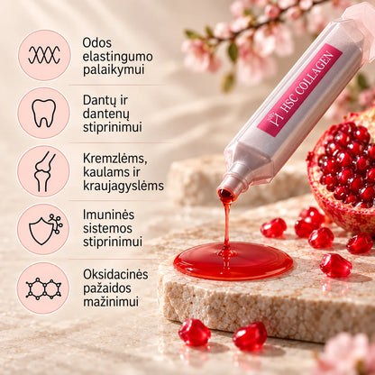 Hokkaido Collagen Premium rinkinys (METŲ KURSAS, 4 vnt.)