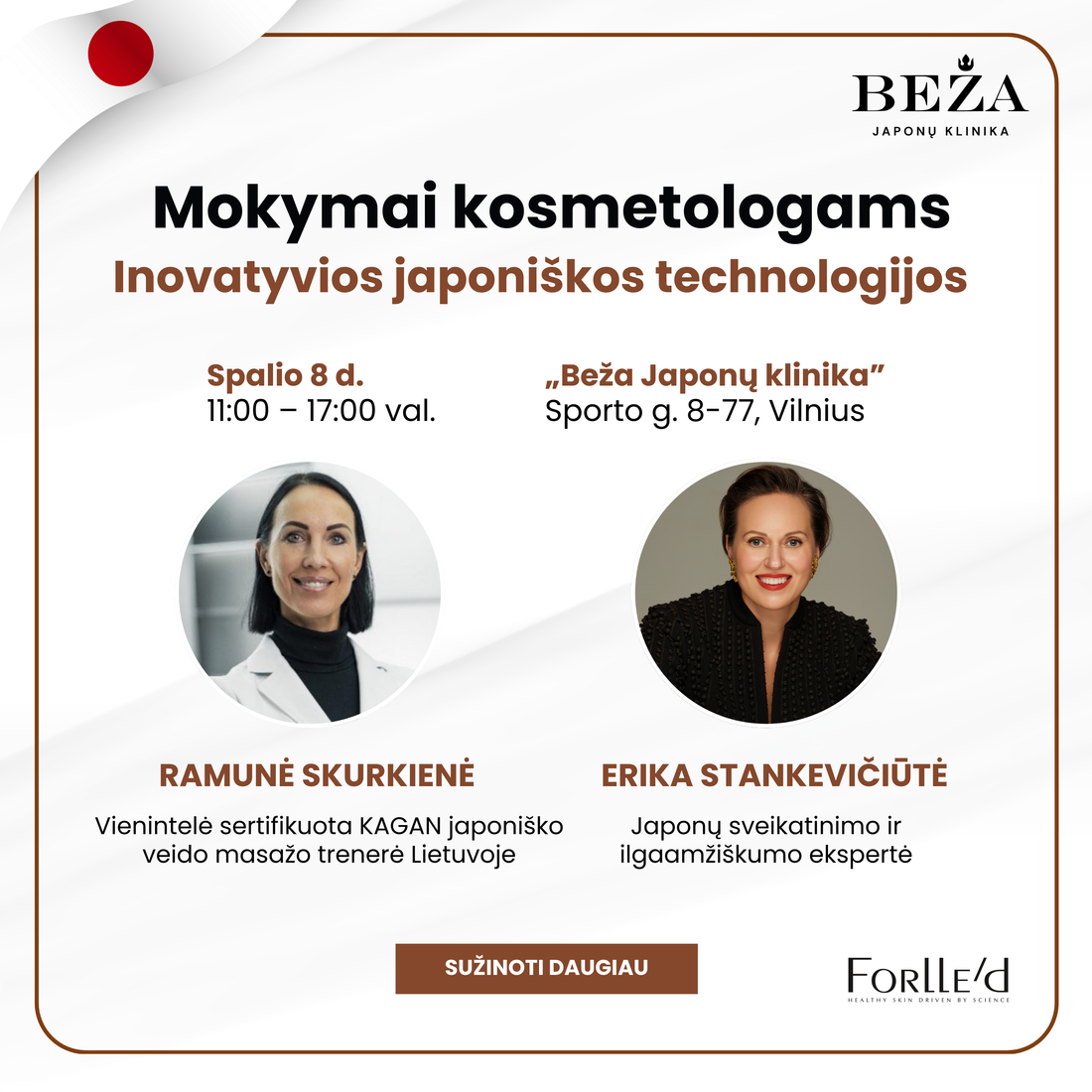 „FORLL‘ED“ JAPONŲ PROFESIONALI KOSMECEUTIKA BEŽA