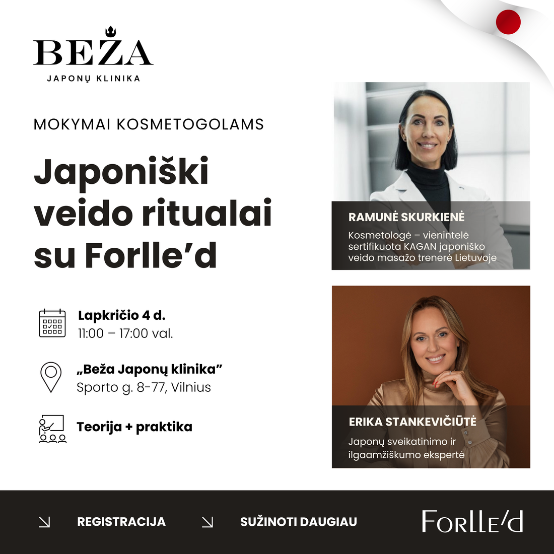 „FORLL‘ED“ JAPONŲ PROFESIONALI KOSMECEUTIKA BEŽA