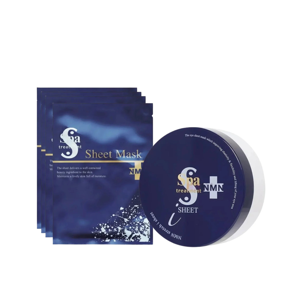Spa Treatment NMN Eye Patches &amp; NMN Sheet Mask Set