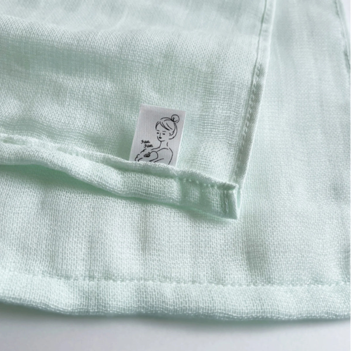 OBORO Senshin Towel. 3-Layer Gauze Wash Towel for Body and Face