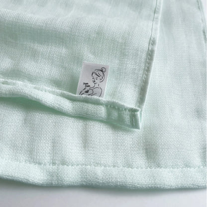 OBORO Senshin Towel. 3-Layer Gauze Wash Towel for Body and Face