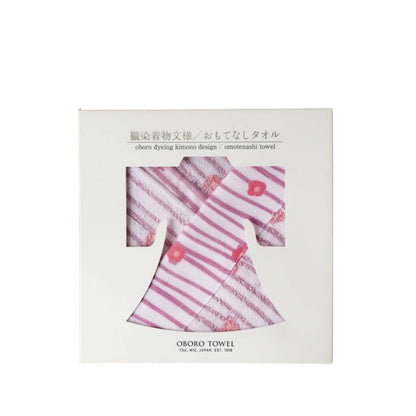 OBORO Omotenashi Towel. Double-Sided Japanese Towel