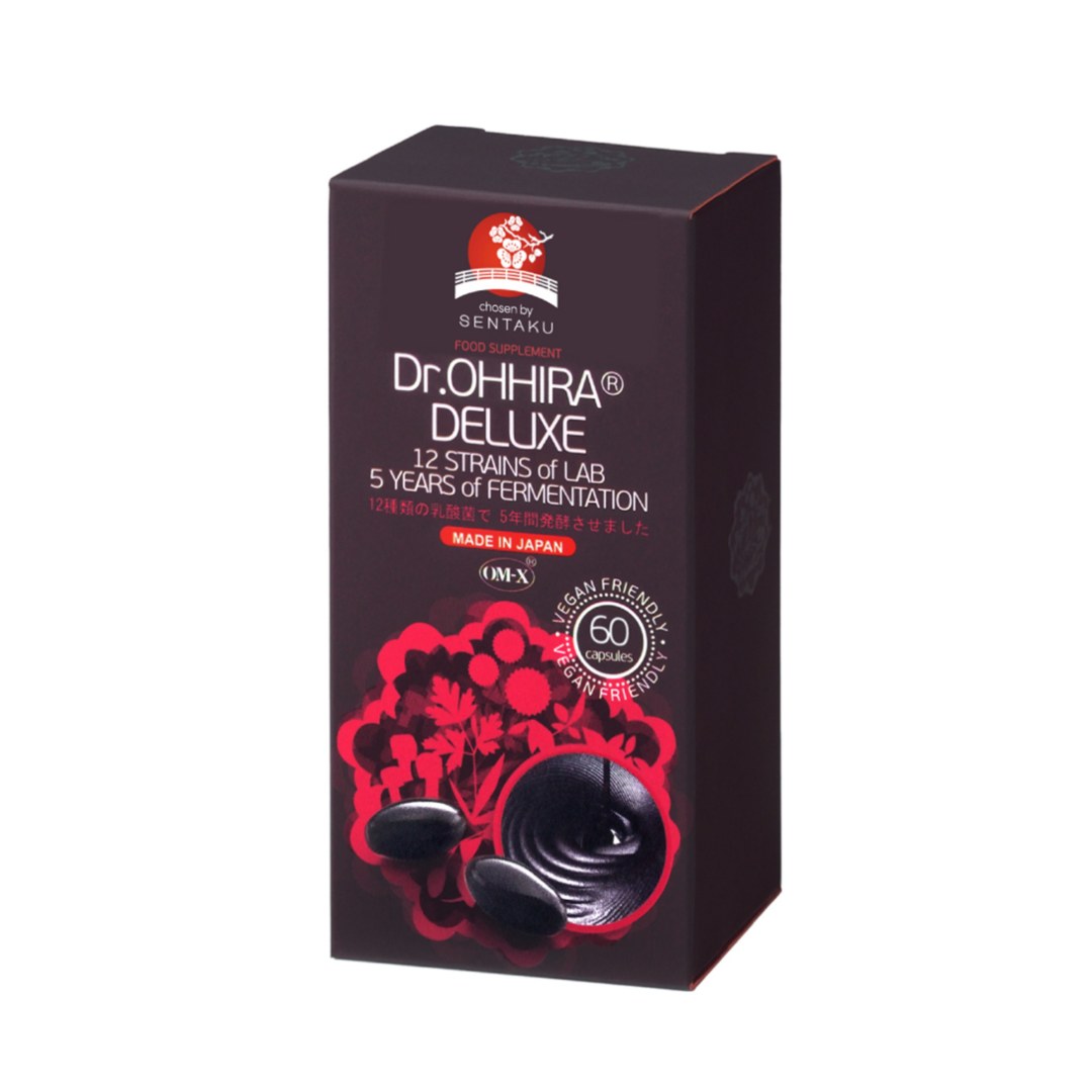 Dr.OHHIRA® DELUXE 5 metus fermentuotas 12 rūšių probiotikų, gyvybingų bakterijų kompleksas N30 Ohhira