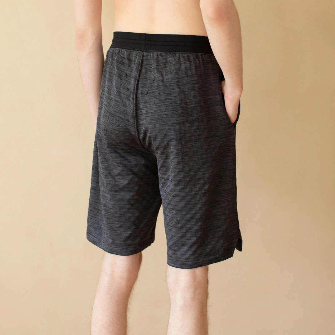 Colantotte Grey Unisex Japanese Recovery Wear Shorts for Overnight Recovery