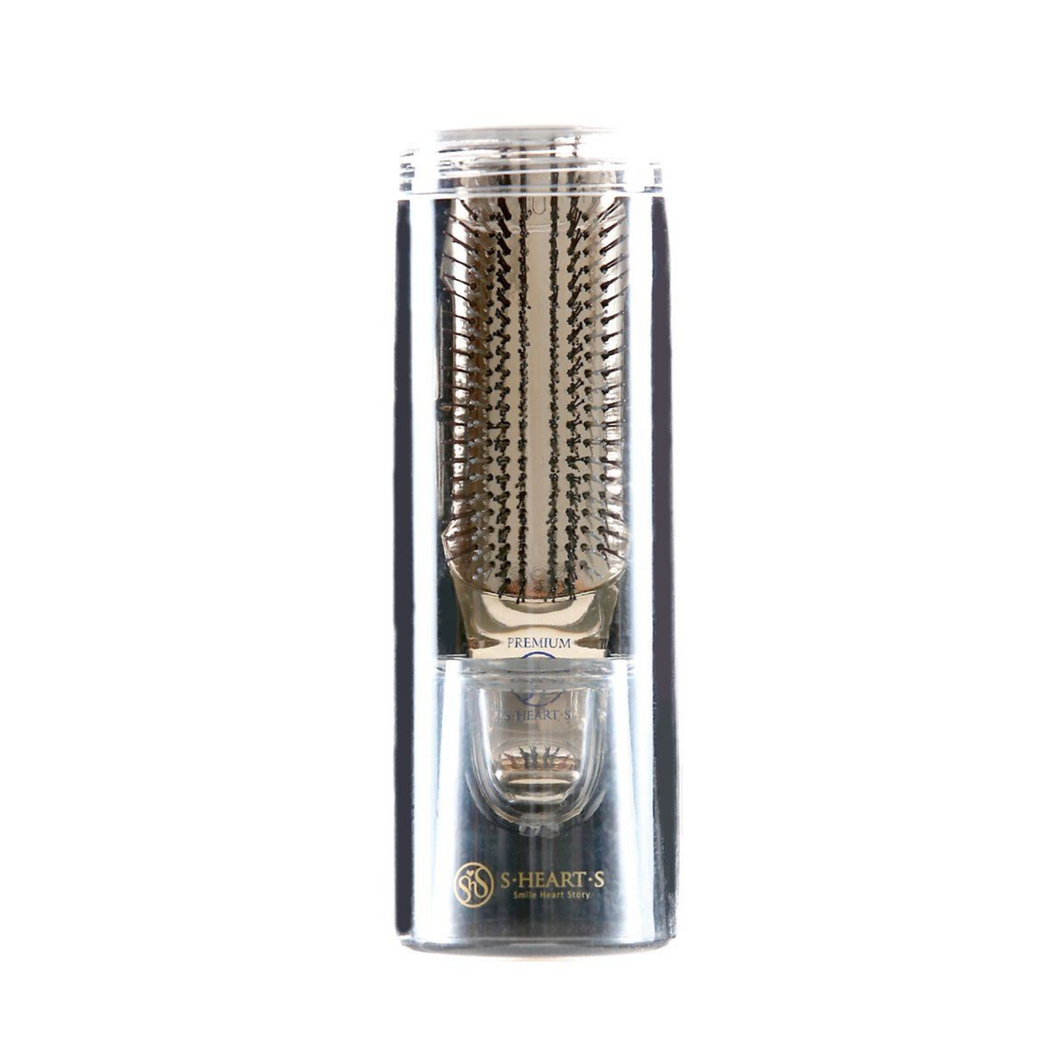 S-Heart-S Scalp Brush World Short plaukų šukos su stoveliu S-Heart-S