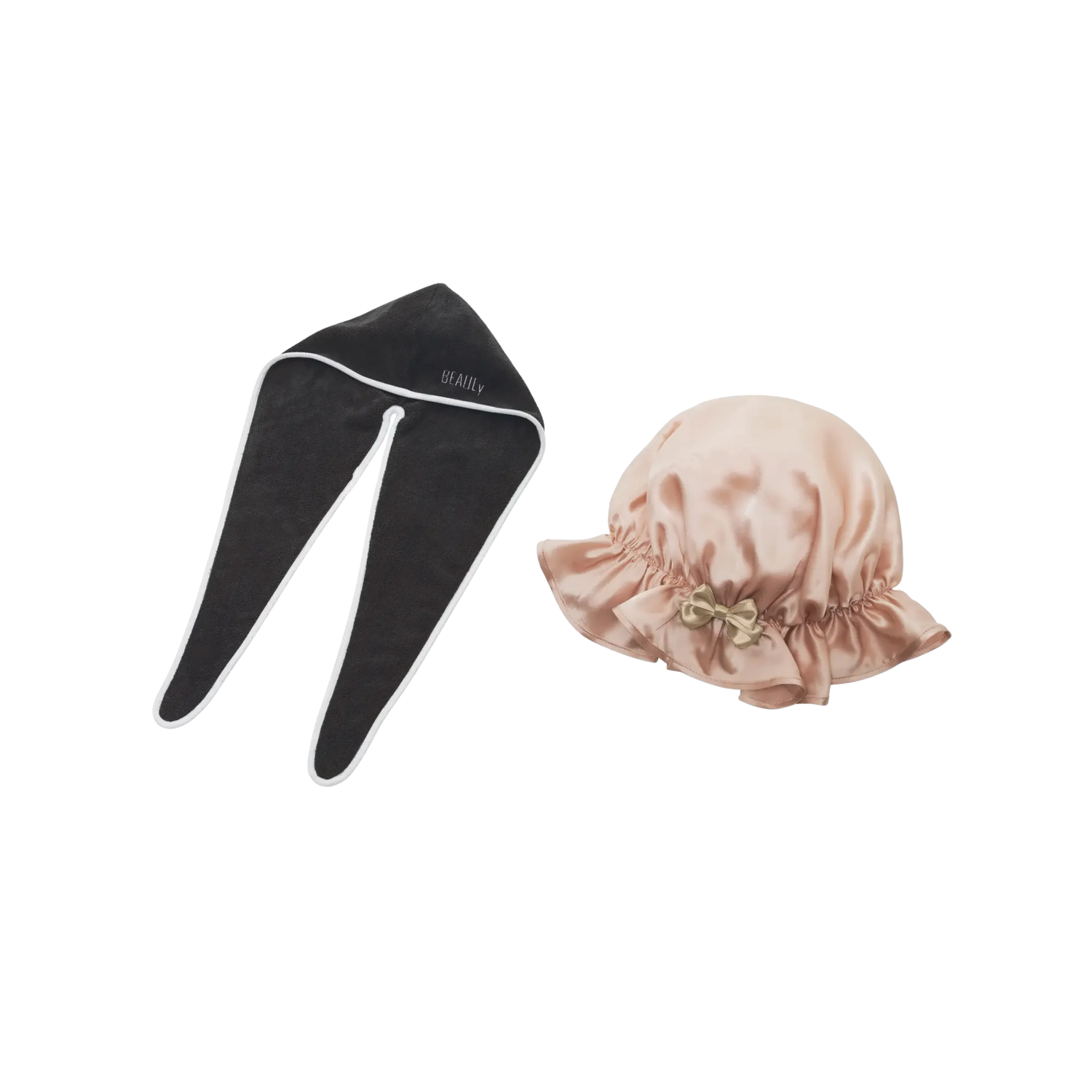 Hair Beauty Duo with a Turban and Silk Cap