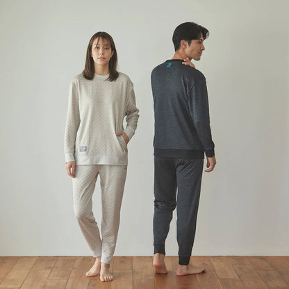 Colantotte Sand-Coloured Unisex Japanese Recovery Wear Trousers for Overnight Recovery