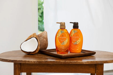Cocopalm Southern Tropics (Pietų Tropikų) drėkinamasis plaukų šampūnas, 380 ml papildymas Bea Familia